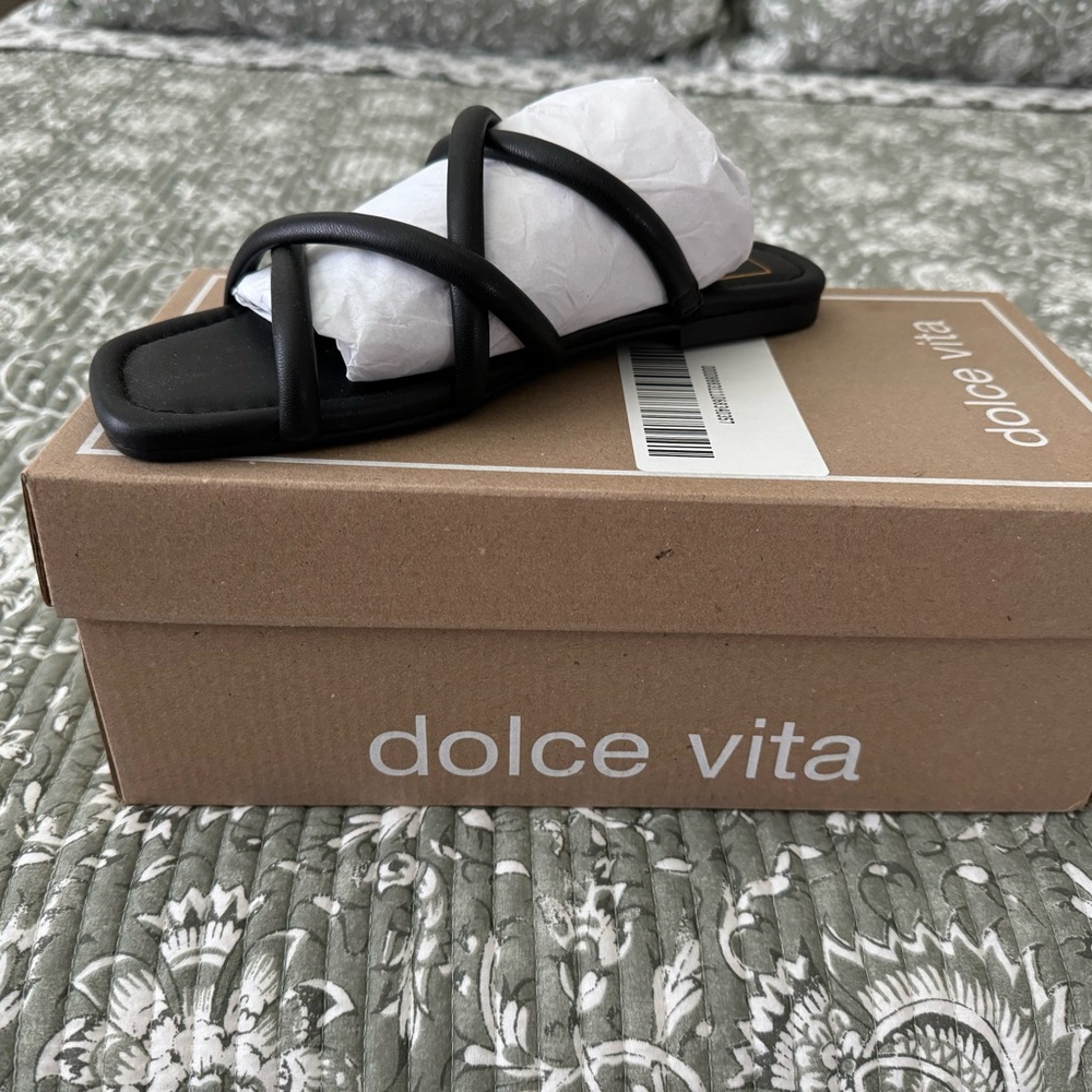Dolce Vita Black Lanza Sandal